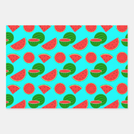 Koordinaten für das Inspiriert Watermelon-Papier Geschenkpapier Set