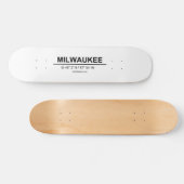 Koordinaten Milwaukee Skateboard (Horizontal)