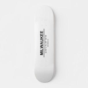 Koordinaten Milwaukee Skateboard