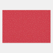 Koordination des Weihnachtswrapping-Papiers Geschenkpapier Set (Vorderseite 2)