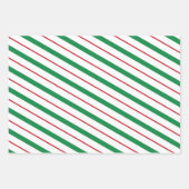Koordination des Weihnachtswrapping-Papiers Geschenkpapier Set (Vorderseite)