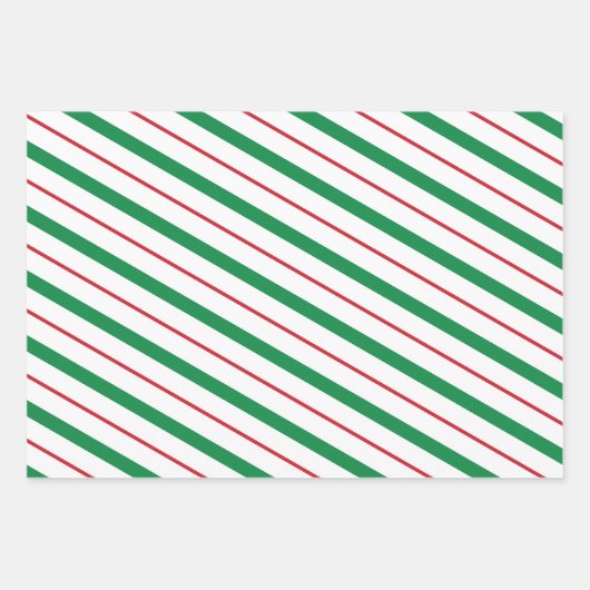 Koordination des Weihnachtswrapping-Papiers Geschenkpapier Set (Vorderseite)