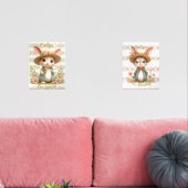 Koordination von Niedlichem Kinderzimmer Bilderwand Sets (Wohnzimmer)