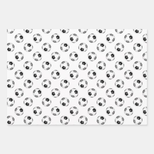 Koordination von Set-Schwarzgraukugeln Geschenkpapier Set (Vorderseite 3)