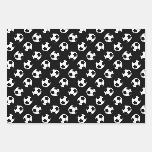 Koordination von Set-Schwarzgraukugeln Geschenkpapier Set (Vorderseite 2)