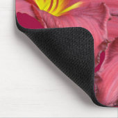 Koordinationselemente der roten Taglilie Mousepad (Ecke)