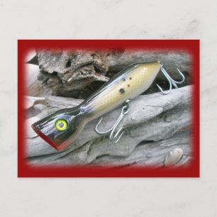 Koordinationselemente für die AJS Saltwater Lure P Postkarte