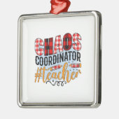 Koordinationslehrer Ornament Aus Metall (Links)
