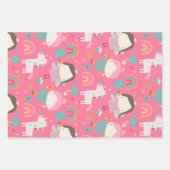 Koordinationsmuster für den Regenbogen und die Fee Geschenkpapier Set (Vorderseite)