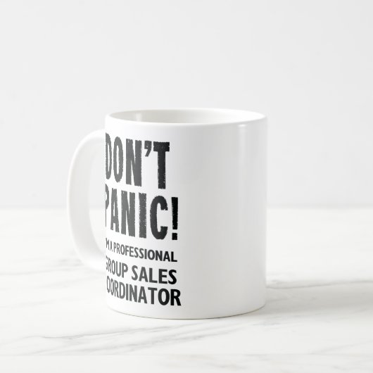 Koordinator für den Vertrieb Kaffeetasse (Vorderseite Links)