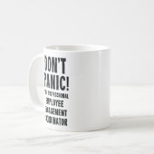 Koordinator für die Verlobung Kaffeetasse (Vorderseite Links)