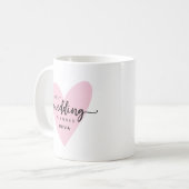 Koordinator für Hochzeitsplaner Kaffeetasse (Vorderseite Links)