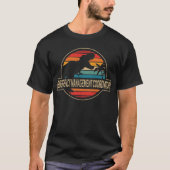 Koordinator für Notfallmanagement Dinosaur T-Shirt (Vorderseite)