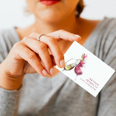 Koordinator für Veranstaltungen in Rot und Weiß Visitenkarte