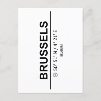 Koordinatoren in Brüssel Postkarte