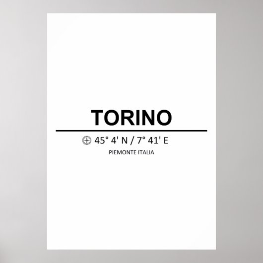 Koordinatoren in Turin Poster (Vorne)