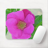 Koordinierelemente für die Rose von Hot Pink Beach Mousepad (Mit Mouse)