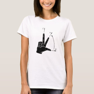 Koordinieren der CNC-Programmiermaschine O T-Shirt