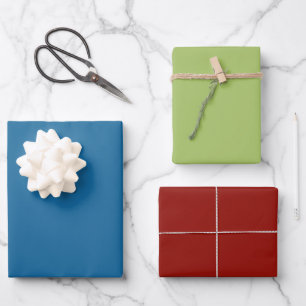 Koordinieren von Mischfarben - Stil 2 Geschenkpapier Set