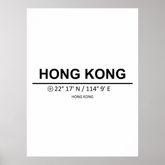 Koordiniert Hongkong Poster (Vorne)