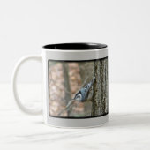 Koordinierte Gegenstände von Slate Gray Nuthatch S Zweifarbige Tasse (Links)