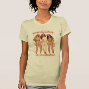Koordinierte Outfit-Ästhetik Besties Vibes T-Shirt