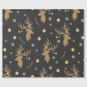 Koordinierung der Weihnachtsbaummuster Geschenkpapier (Flach)