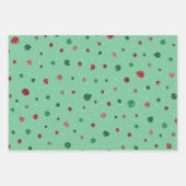 Koordinierung des Set - Weihnachtswrapping Paper Geschenkpapier Set (Vorderseite 3)