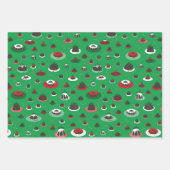 Koordinierung des Set - Weihnachtswrapping Paper Geschenkpapier Set (Vorderseite 3)