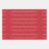 Koordinierung des Weihnachtsdokuments für Set Geschenkpapier Set (Vorderseite 3)