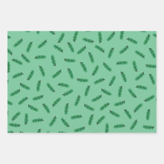 Koordinierung des Weihnachtswrapping-Papiers für S Geschenkpapier Set (Vorderseite)