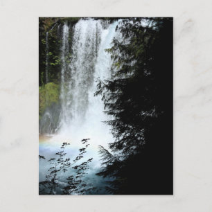 Koosah Falls Oregon Wasserfall Postkarte
