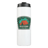 Kootenai National Forest Camping Thermosbecher (Vorderseite)