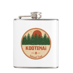 Kootenai-Nationalwald Flachmann