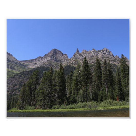 Kootenai-See, Glacier Nationalpark Montana Fotodruck (Vorne)