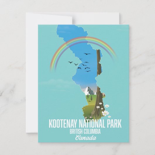 Kootenay, Kootenay Nationalpark Kanada (Vorderseite)