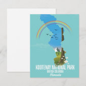 Kootenay, Kootenay Nationalpark Kanada (Vorne/Hinten)