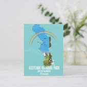 Kootenay, Kootenay Nationalpark Kanada Postkarte (Stehend Vorderseite)