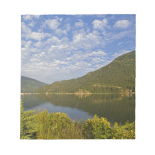 Kootenay Lake in Nelson, British Columbia Notizblock