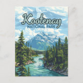 Kootenay National Park Canada British Columbia Postkarte (Vorderseite)