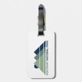 Kootenay National Park Mountain Sun Gepäckanhänger (Rückseite vertikal)