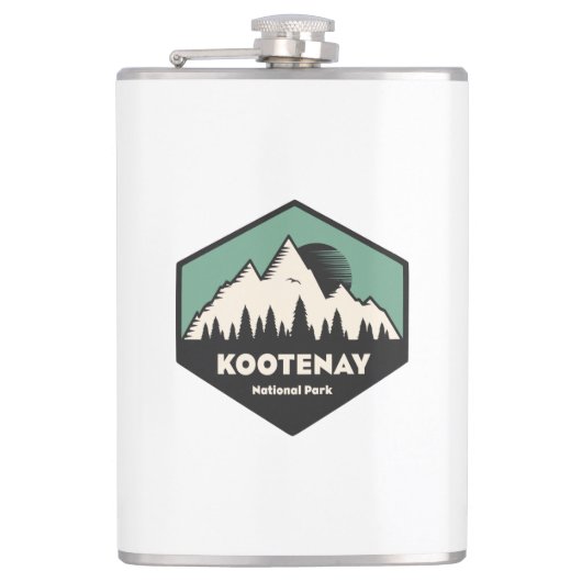 Kootenay-Nationalpark Flachmann (Vorderseite)