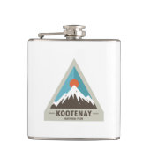 Kootenay-Nationalpark Flachmann (Vorderseite)