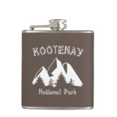 Kootenay-Nationalpark Flachmann (Vorderseite)