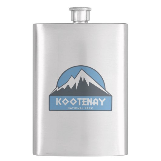 Kootenay-Nationalpark Flachmann (Vorderseite)