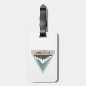 Kootenay-Nationalpark Gepäckanhänger (Rückseite vertikal)