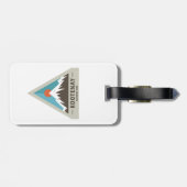 Kootenay-Nationalpark Gepäckanhänger (Rückseite horizontal)