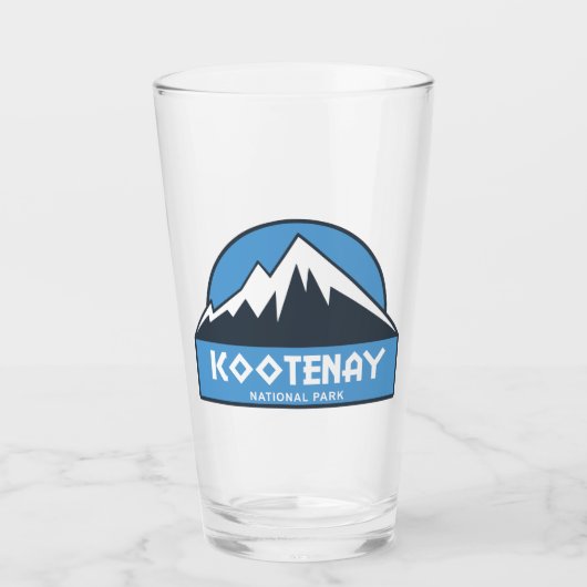 Kootenay-Nationalpark Glas (Vorderseite)