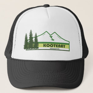 Kootenay-Nationalpark Green Stripes Truckerkappe