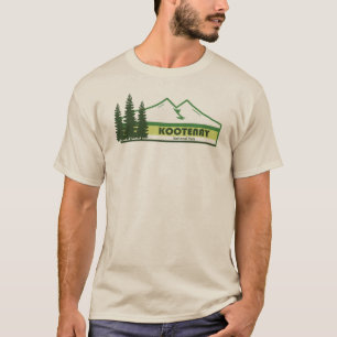 Kootenay-Nationalpark Grüne Streifen T-Shirt